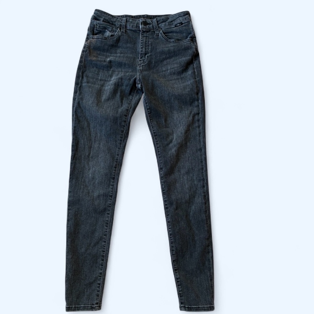MAVI Alissa high rise super skinny jeans washed faded black 2016 vibes